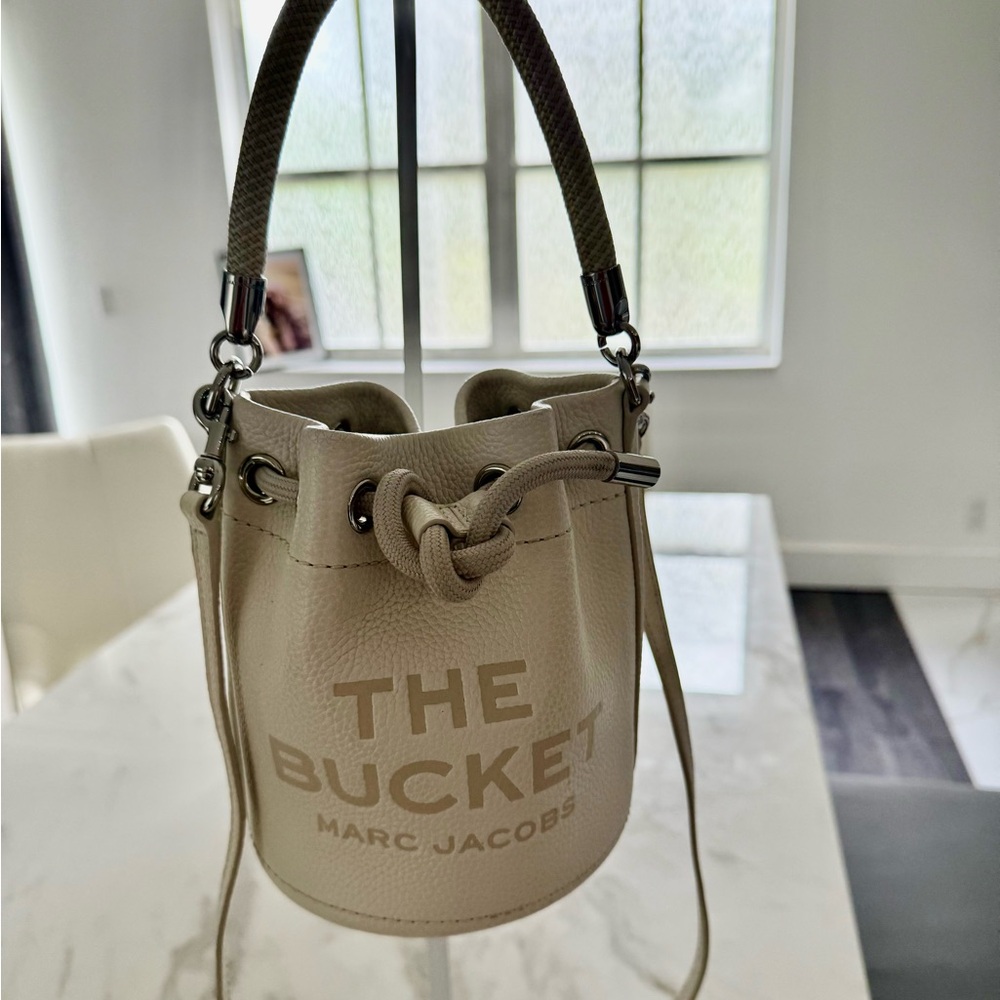 Marc Jacobs Beige Mini Bucket Bag